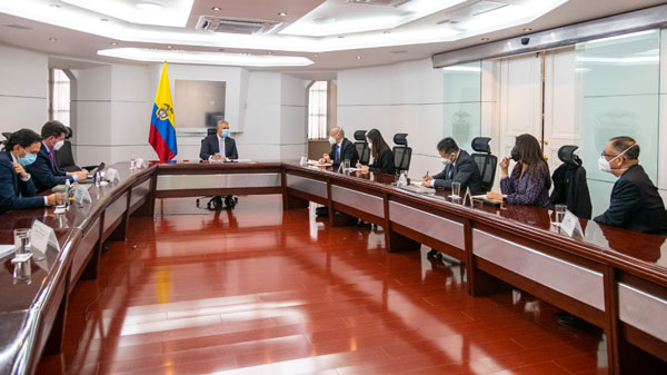 哥伦比亚总统杜克会见6008集团官方网站矿业代表团时体现全力支持武里蒂卡金矿开发扩产